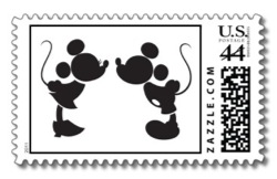 Disney stamps from Zazzle